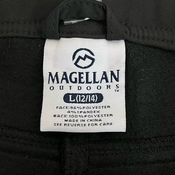 Magellan Outdoors Youth Black Ski Snow Pants‎  L (12/14) - Picture 6 of 10